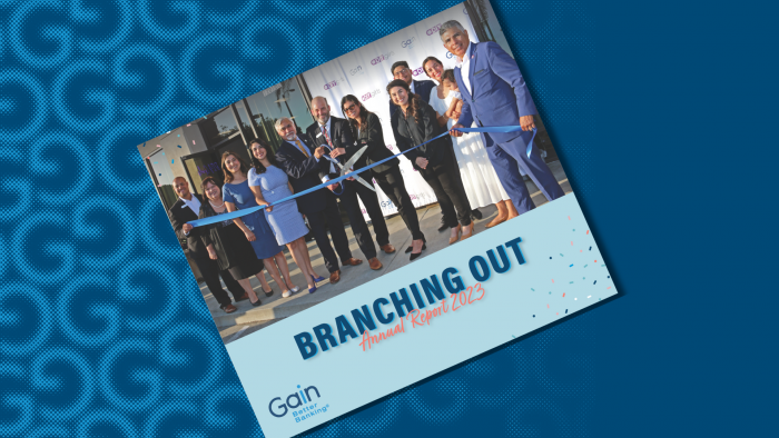 Branching Out - Annual Report 2023 - Gain Better Banking (r)