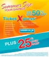 summer size your savings save of to 50% off ticket xpress(tm)