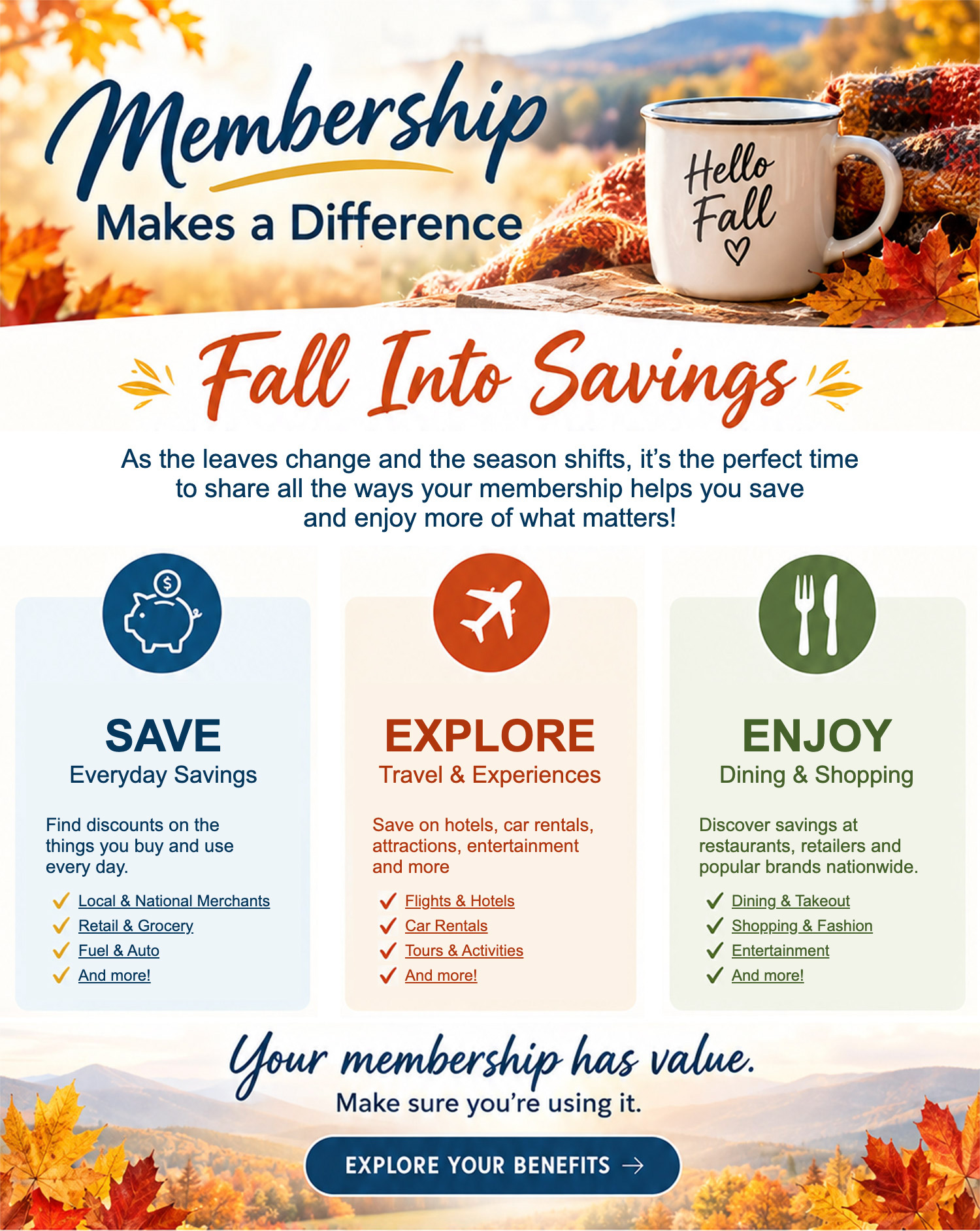 Membership Makes a Difference