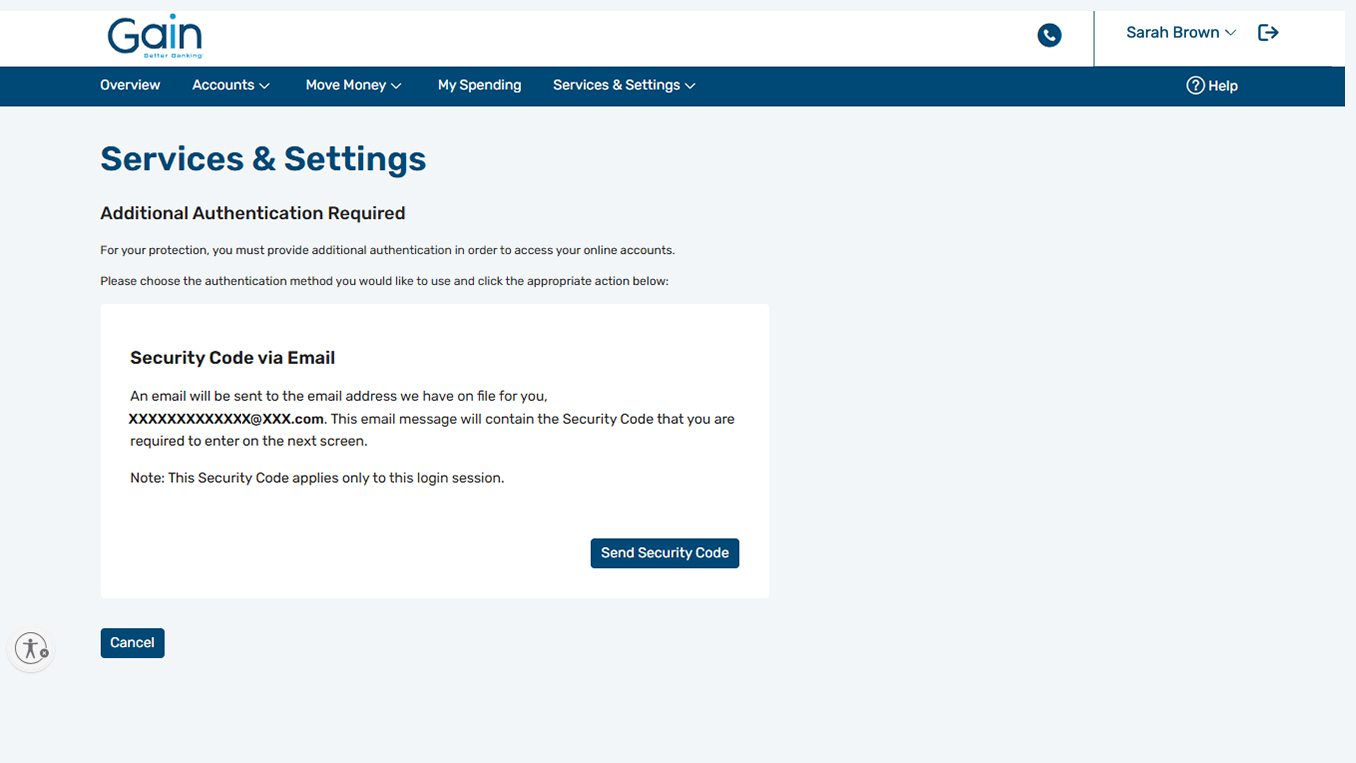 Advanced Online Banking - Registration Guide - Step 4