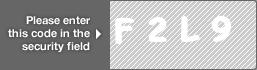 captcha code for visual authentication  letter F number 2 letter L number 9