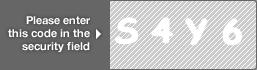 captcha code for visual authentication  letter S number 4 letter Y number 6