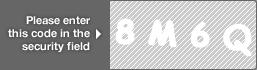 captcha code for visual authentication  number 8 letter M number 6 letter Q